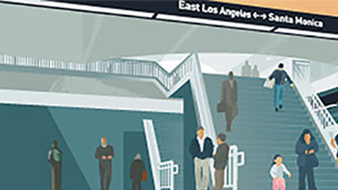Regional Connector Transit Corridor Project - Los Angeles, California